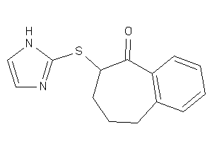 8-(1H-imidazol-2-ylthio)-5,6,7,8-tetrahydrobenzocyclohepten-9-one