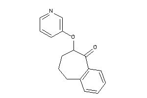 8-(3-pyridyloxy)-5,6,7,8-tetrahydrobenzocyclohepten-9-one
