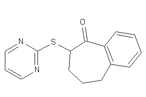 Image of 8-(2-pyrimidylthio)-5,6,7,8-tetrahydrobenzocyclohepten-9-one