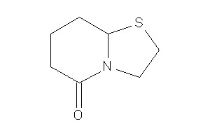 Image of 2,3,6,7,8,8a-hexahydrothiazolo[3,2-a]pyridin-5-one