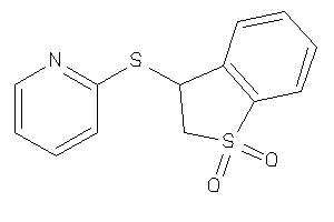 3-(2-pyridylthio)-2,3-dihydrobenzothiophene 1,1-dioxide