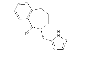 8-(1H-1,2,4-triazol-5-ylthio)-5,6,7,8-tetrahydrobenzocyclohepten-9-one