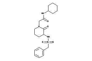 2-[3-(benzylsulfonylamino)-2-keto-piperidino]-N-cyclohexyl-acetamide