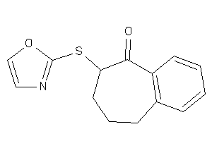 Image of 8-(oxazol-2-ylthio)-5,6,7,8-tetrahydrobenzocyclohepten-9-one