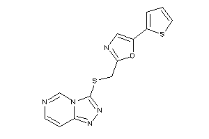 5-(2-thienyl)-2-[([1,2,4]triazolo[3,4-f]pyrimidin-3-ylthio)methyl]oxazole