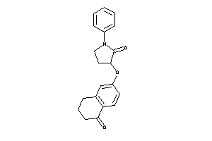 3-(1-ketotetralin-6-yl)oxy-1-phenyl-2-pyrrolidone