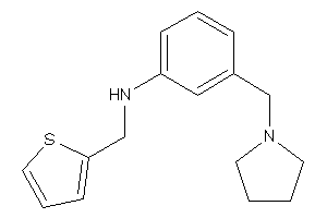 [3-(pyrrolidinomethyl)phenyl]-(2-thenyl)amine