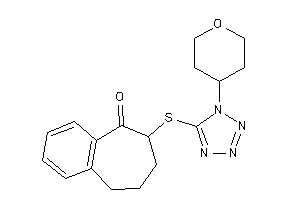 8-[(1-tetrahydropyran-4-yltetrazol-5-yl)thio]-5,6,7,8-tetrahydrobenzocyclohepten-9-one
