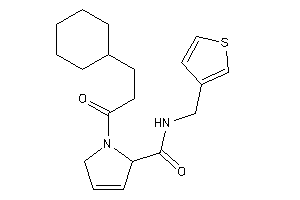 1-(3-cyclohexylpropanoyl)-N-(3-thenyl)-3-pyrroline-2-carboxamide