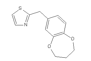 Image of 2-(3,4-dihydro-2H-1,5-benzodioxepin-7-ylmethyl)thiazole