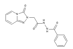 N'-[2-(3-keto-[1,2,4]triazolo[4,3-a]pyridin-2-yl)acetyl]benzohydrazide