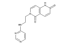 Image of 6-[2-(4-pyrimidylamino)ethyl]-1H-1,6-naphthyridine-2,5-quinone