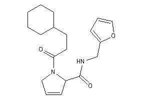 1-(3-cyclohexylpropanoyl)-N-(2-furfuryl)-3-pyrroline-2-carboxamide