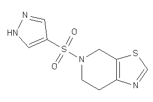 5-(1H-pyrazol-4-ylsulfonyl)-6,7-dihydro-4H-thiazolo[5,4-c]pyridine