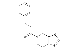 1-(6,7-dihydro-4H-thiazolo[5,4-c]pyridin-5-yl)-3-phenyl-propan-1-one