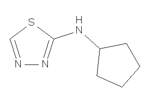 Cyclopentyl(1,3,4-thiadiazol-2-yl)amine