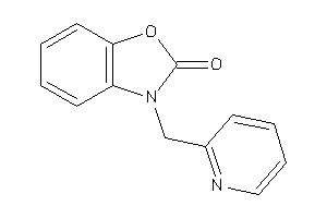 3-(2-pyridylmethyl)-1,3-benzoxazol-2-one