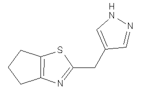 Image of 2-(1H-pyrazol-4-ylmethyl)-5,6-dihydro-4H-cyclopenta[d]thiazole