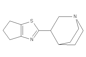 2-quinuclidin-3-yl-5,6-dihydro-4H-cyclopenta[d]thiazole