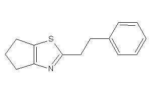 2-phenethyl-5,6-dihydro-4H-cyclopenta[d]thiazole