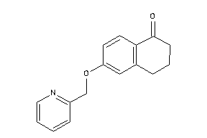 6-(2-pyridylmethoxy)tetralin-1-one