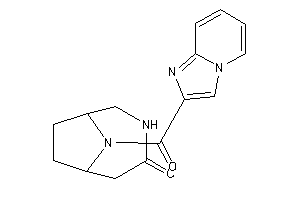 Image of 9-(imidazo[1,2-a]pyridine-2-carbonyl)-4,9-diazabicyclo[4.2.1]nonan-3-one