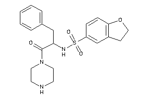 N-(1-benzyl-2-keto-2-piperazino-ethyl)coumaran-5-sulfonamide