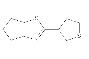 Image of 2-tetrahydrothiophen-3-yl-5,6-dihydro-4H-cyclopenta[d]thiazole