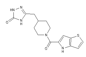 3-[[1-(4H-thieno[3,2-b]pyrrole-5-carbonyl)-4-piperidyl]methyl]-1,4-dihydro-1,2,4-triazol-5-one