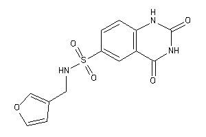 N-(3-furfuryl)-2,4-diketo-1H-quinazoline-6-sulfonamide