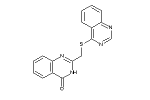 2-[(quinazolin-4-ylthio)methyl]-3H-quinazolin-4-one