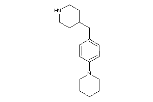 1-[4-(4-piperidylmethyl)phenyl]piperidine