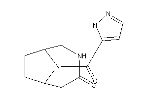 9-(1H-pyrazole-5-carbonyl)-4,9-diazabicyclo[4.2.1]nonan-3-one