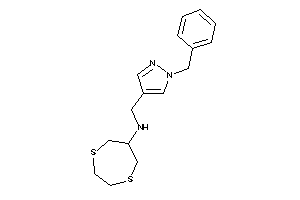 Image of (1-benzylpyrazol-4-yl)methyl-(1,4-dithiepan-6-yl)amine