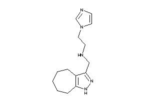 1,4,5,6,7,8-hexahydrocyclohepta[c]pyrazol-3-ylmethyl(2-imidazol-1-ylethyl)amine