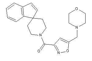 Image of [5-(morpholinomethyl)isoxazol-3-yl]-spiro[indene-1,4'-piperidine]-1'-yl-methanone