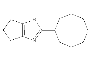 2-cyclooctyl-5,6-dihydro-4H-cyclopenta[d]thiazole