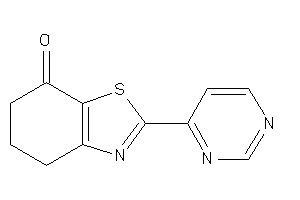2-(4-pyrimidyl)-5,6-dihydro-4H-1,3-benzothiazol-7-one