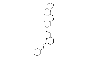 2-(2,3,4,5,6,7,8,9,10,11,12,13,14,15,16,17-hexadecahydro-1H-cyclopenta[a]phenanthren-3-yloxymethyl)-6-(tetrahydropyran-2-ylmethoxy)tetrahydropyran