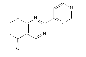 Image of 2-(4-pyrimidyl)-7,8-dihydro-6H-quinazolin-5-one