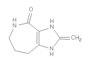 Image of 2-methylene-1,3,5,6,7,8-hexahydroimidazo[4,5-c]azepin-4-one