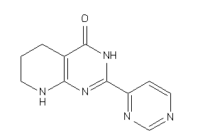 Image of 2-(4-pyrimidyl)-5,6,7,8-tetrahydro-3H-pyrido[2,3-d]pyrimidin-4-one