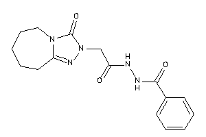 Image of N'-[2-(3-keto-6,7,8,9-tetrahydro-5H-[1,2,4]triazolo[4,3-a]azepin-2-yl)acetyl]benzohydrazide