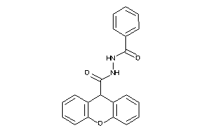 Image of N'-benzoyl-9H-xanthene-9-carbohydrazide
