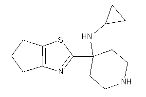 Cyclopropyl-[4-(5,6-dihydro-4H-cyclopenta[d]thiazol-2-yl)-4-piperidyl]amine