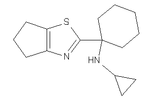 Cyclopropyl-[1-(5,6-dihydro-4H-cyclopenta[d]thiazol-2-yl)cyclohexyl]amine