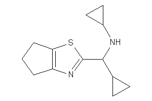 Cyclopropyl-[cyclopropyl(5,6-dihydro-4H-cyclopenta[d]thiazol-2-yl)methyl]amine