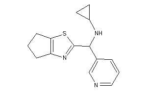 Image of Cyclopropyl-[5,6-dihydro-4H-cyclopenta[d]thiazol-2-yl(3-pyridyl)methyl]amine