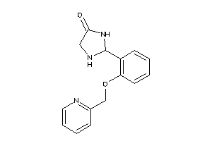 2-[2-(2-pyridylmethoxy)phenyl]-4-imidazolidinone