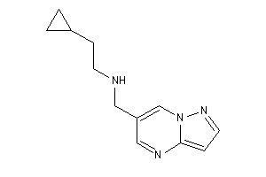 Image of 2-cyclopropylethyl(pyrazolo[1,5-a]pyrimidin-6-ylmethyl)amine